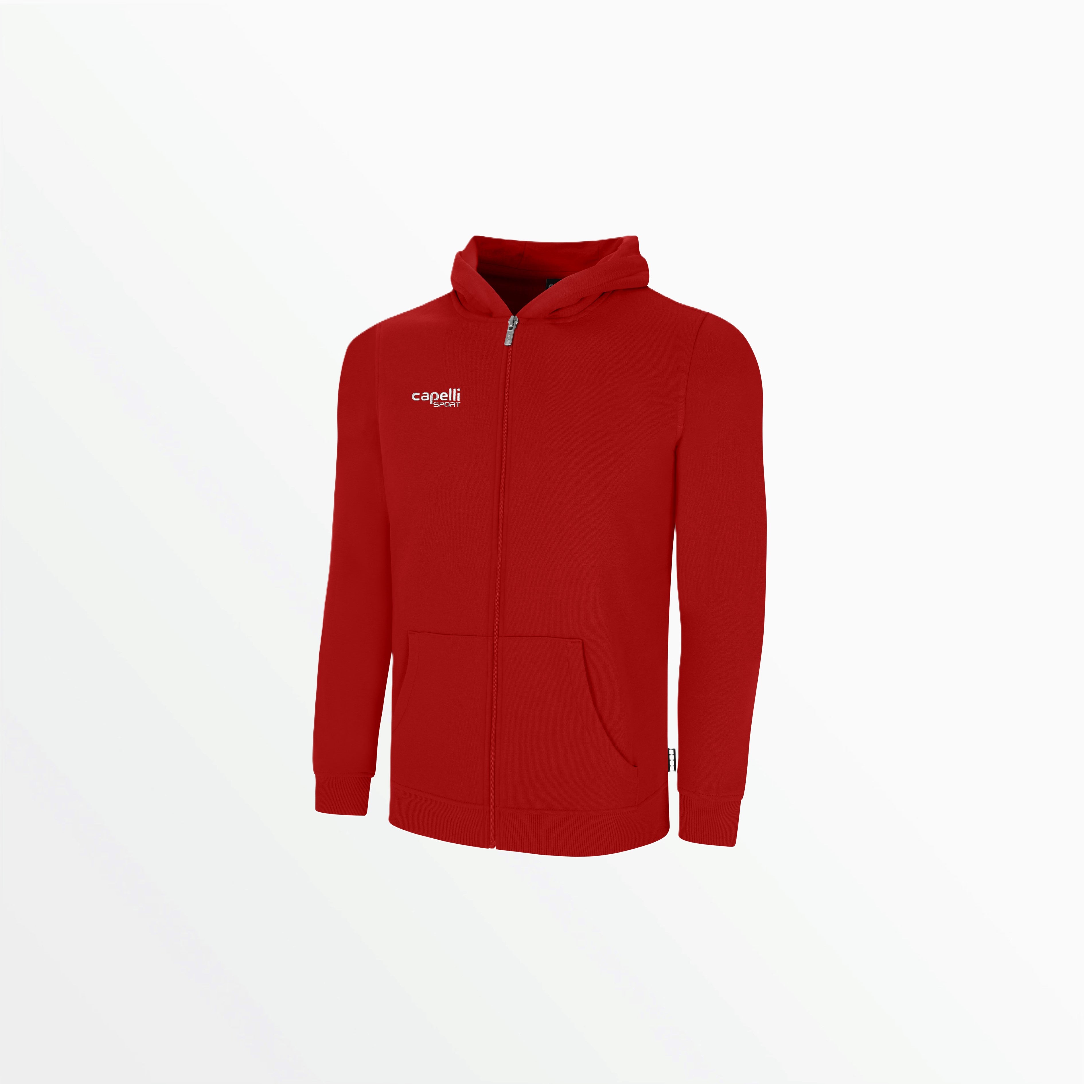 BASICS sweat-shirt à capuche zippé en polaire
