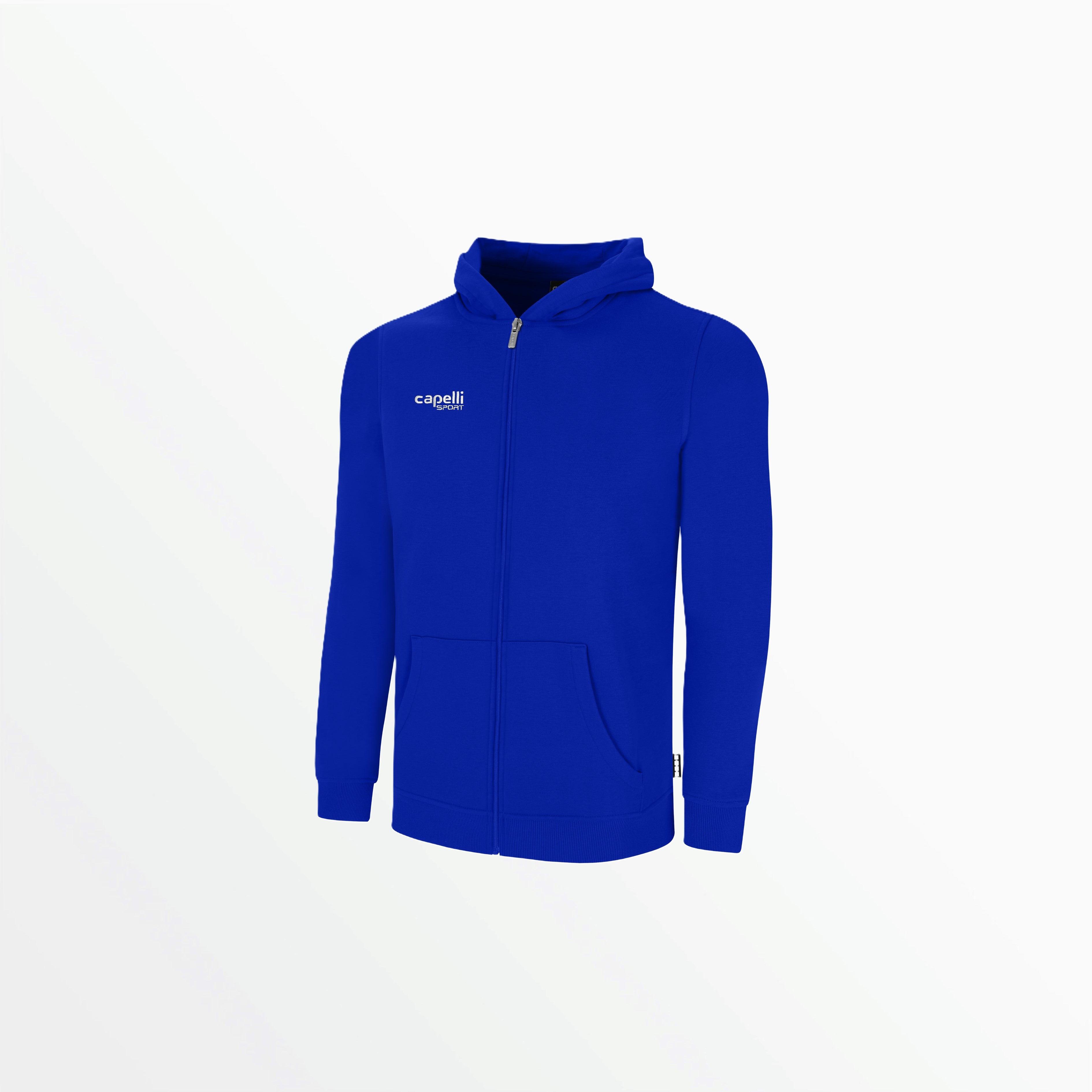 BASICS sweat-shirt à capuche zippé en polaire