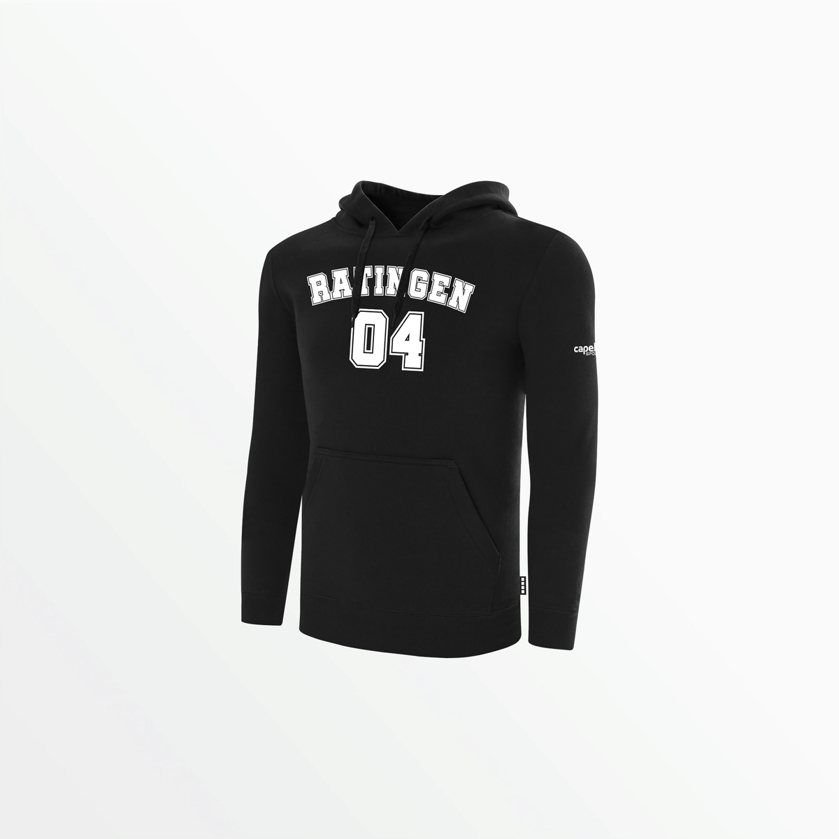 BASICS Fleece Pullover Hoodie w/ Sleeve Logo - Ratingen 04/19