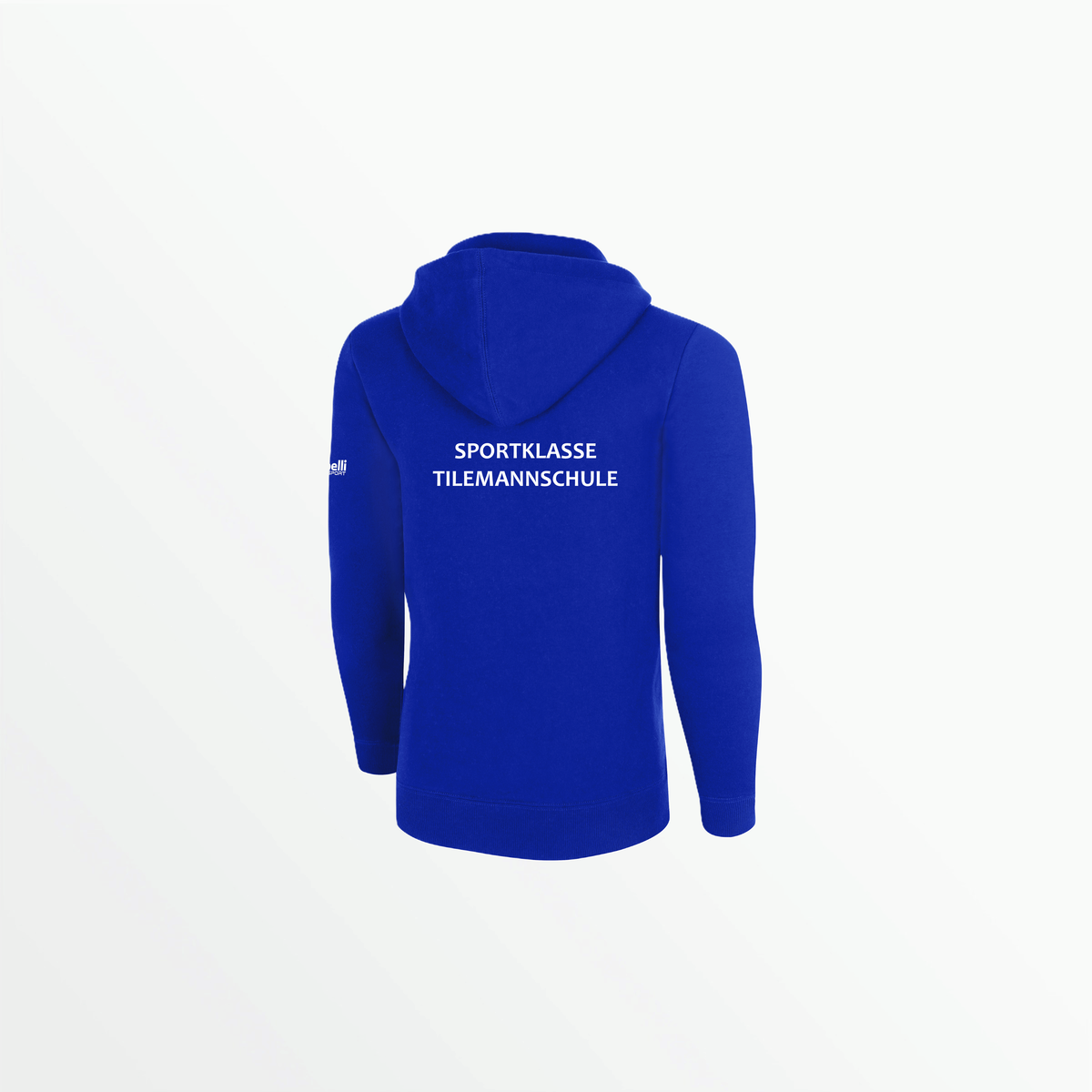 BASICS Fleece Pullover Hoodie w/ Sleeve Logo - Tilemannschule
