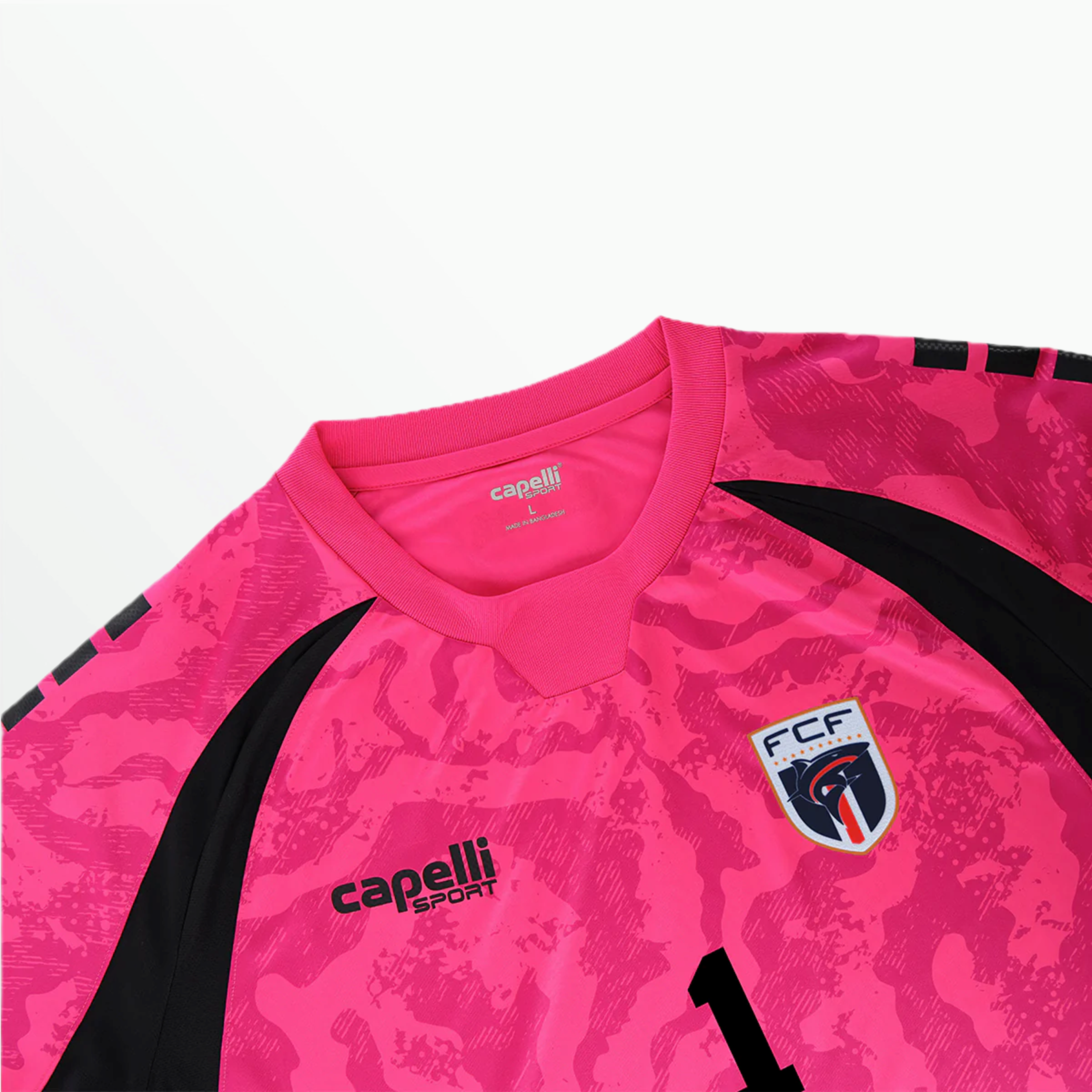 ADULT CABO VERDE 2026 BRIGHT PINK GOALKEEPER REPLICA JERSEY - PRE-ORDER