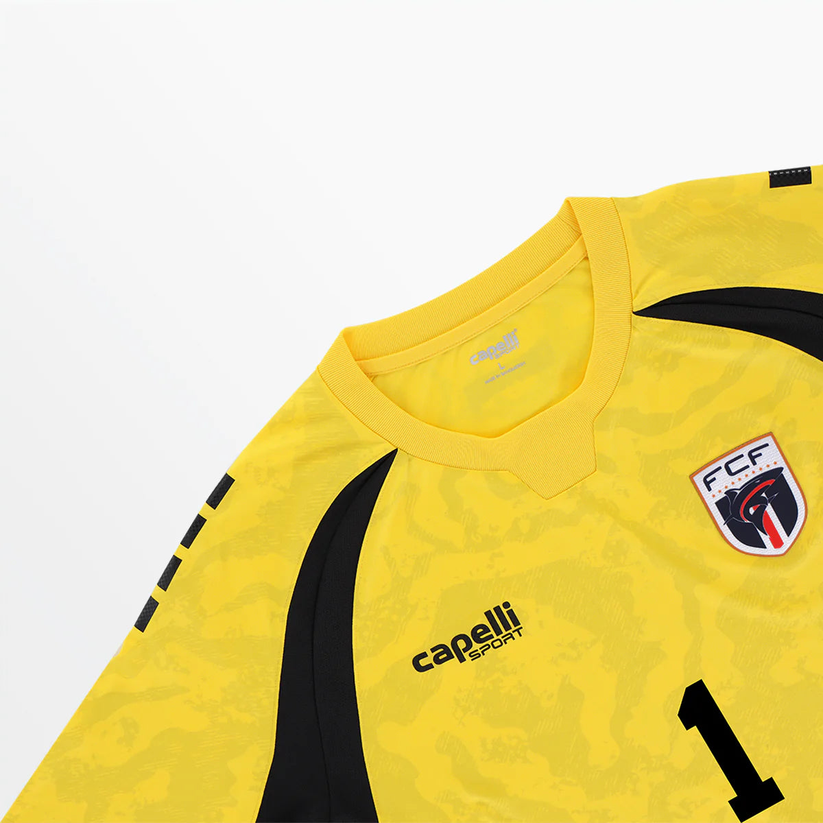 ADULT CAPE VERDE 2026 YELLOW GOALKEEPER REPLICA JERSEY - PRE-ORDER