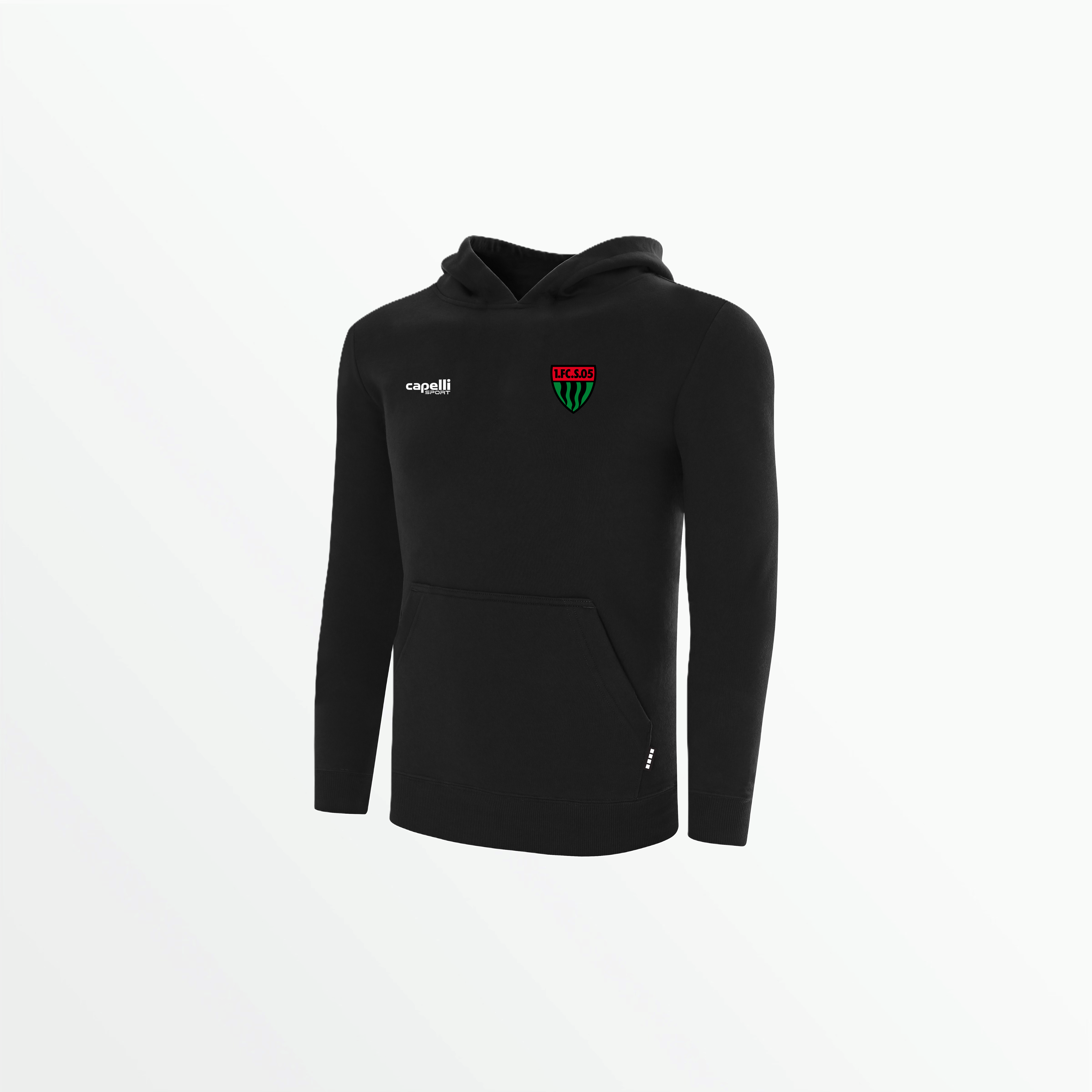 BASICS Fleece Pullover Hoodie w/ Chest Logo - 1.FC Schweinfurt