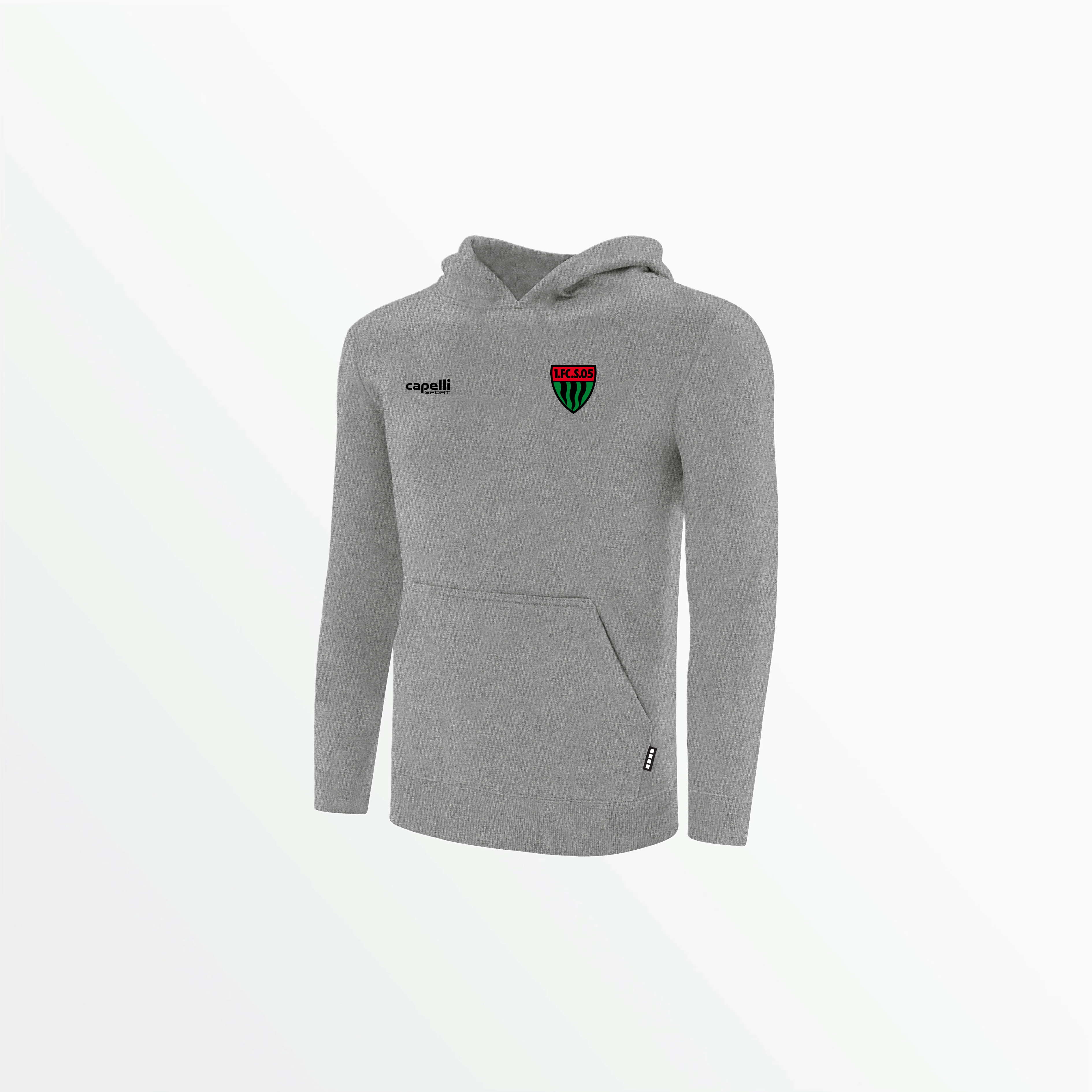 BASICS Fleece Pullover Hoodie w/ Chest Logo - 1.FC Schweinfurt