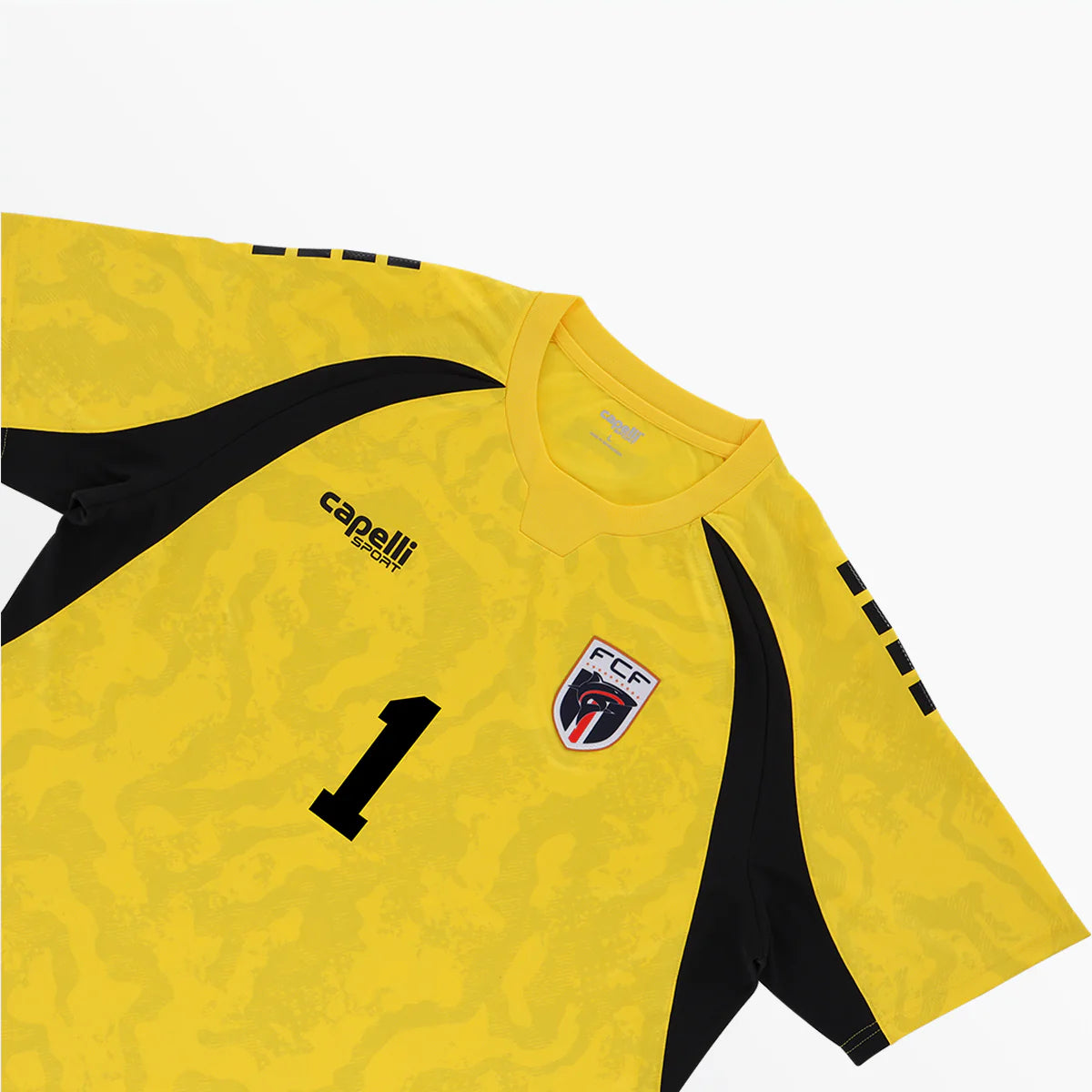 ADULT CAPE VERDE 2026 YELLOW GOALKEEPER REPLICA JERSEY - PRE-ORDER