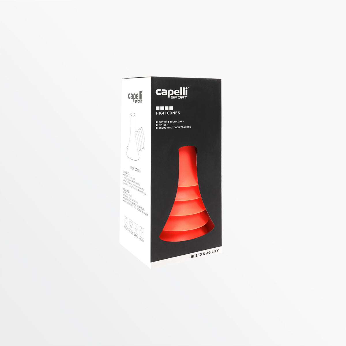 CS High Cones, Set of 6