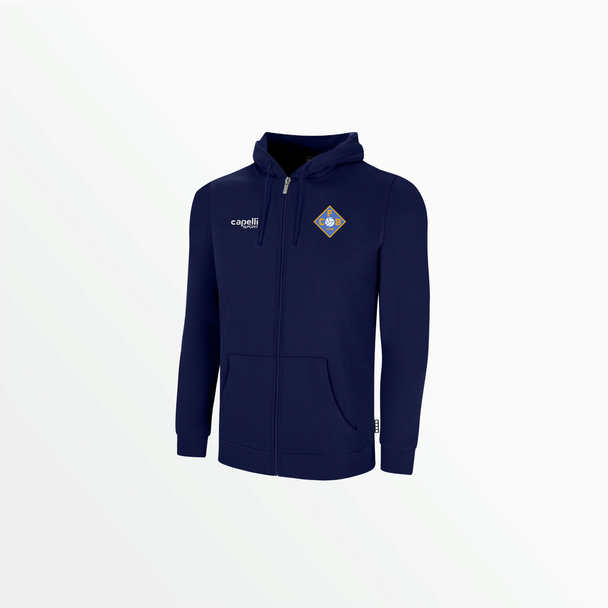 BASICS Fleece Zip Up Hoodie - FC Bierstadt