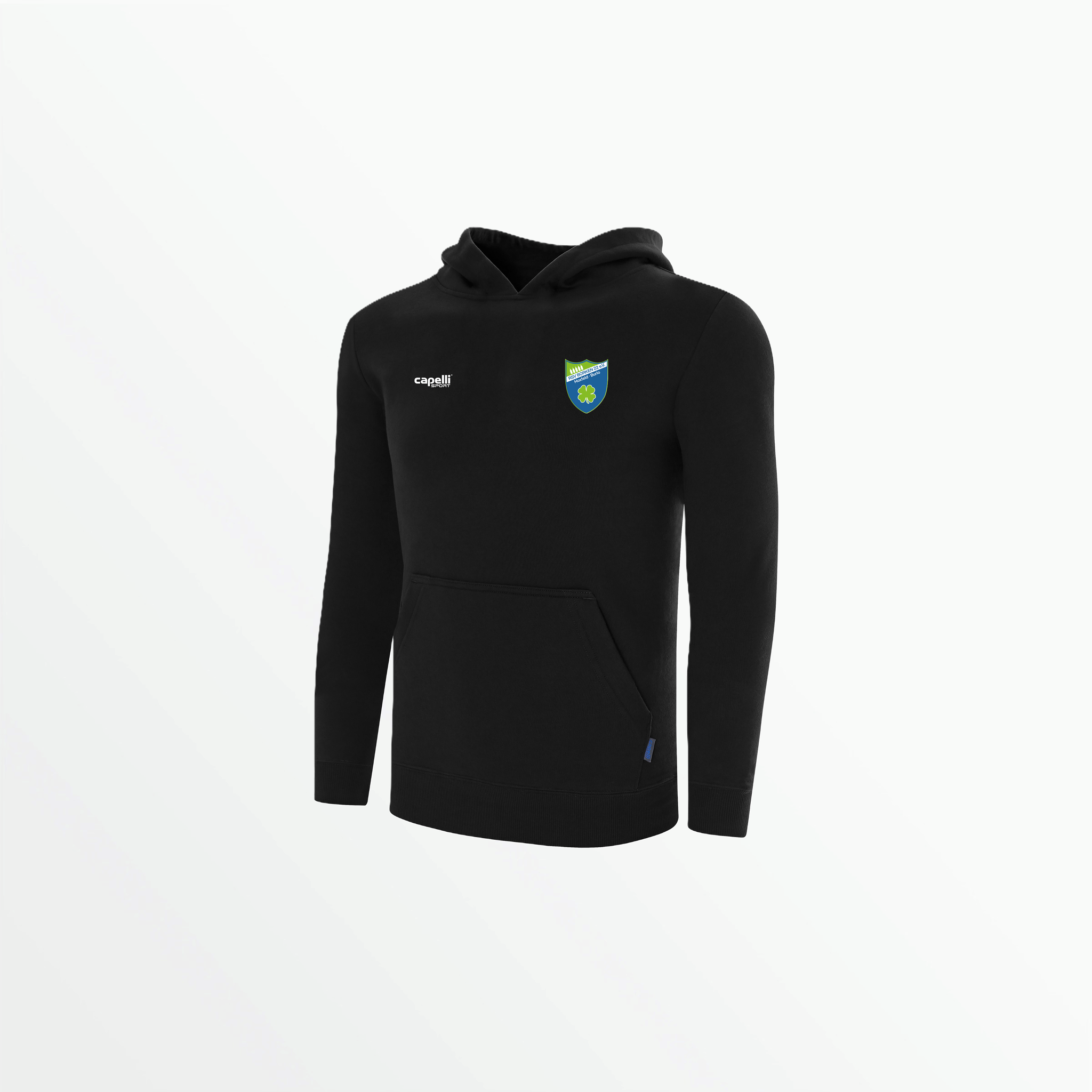 BASICS Fleece Pullover Hoodie w/ Chest Logo - RSV Borken