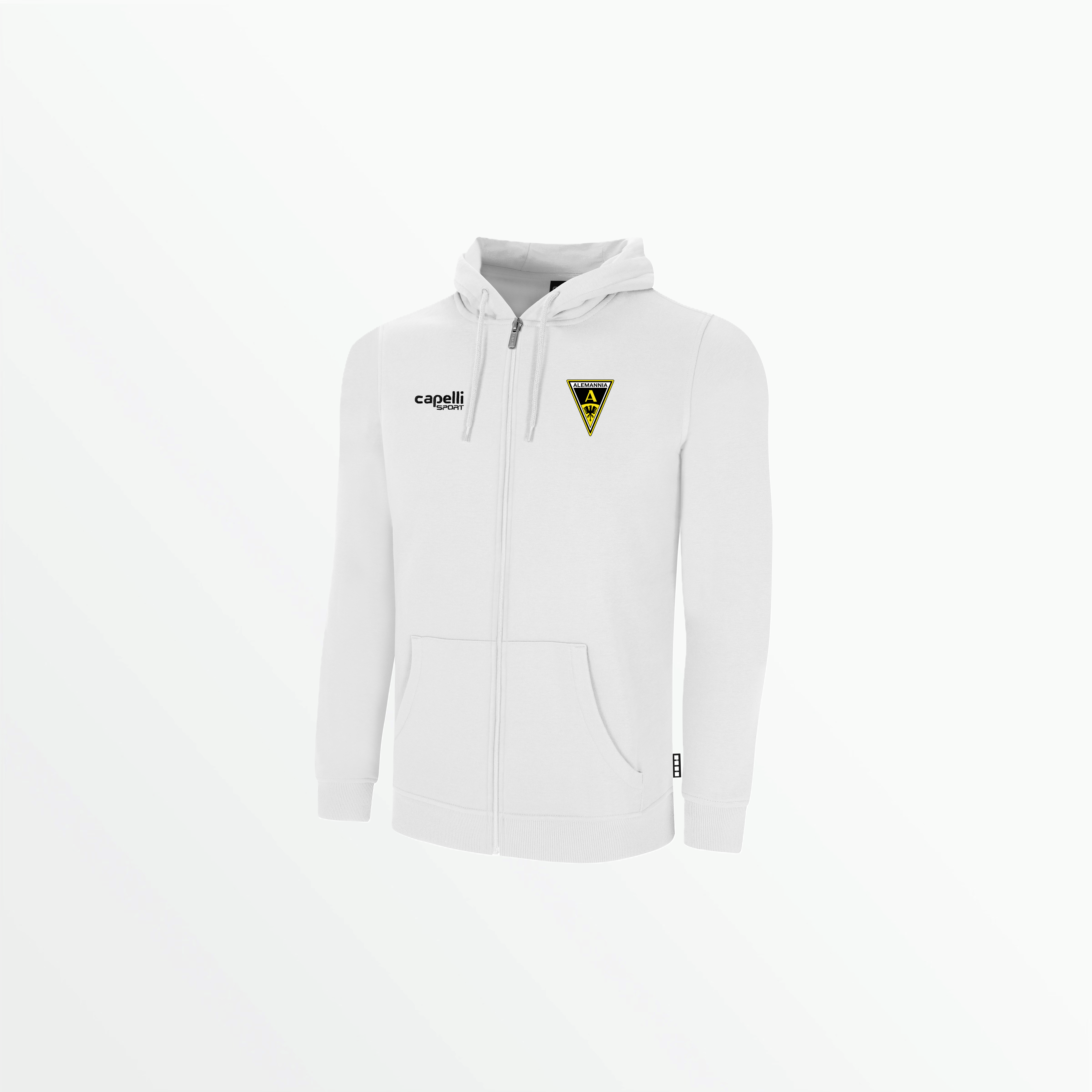 BASICS Fleece Zip Up Hoodie — Alemannia Aachen