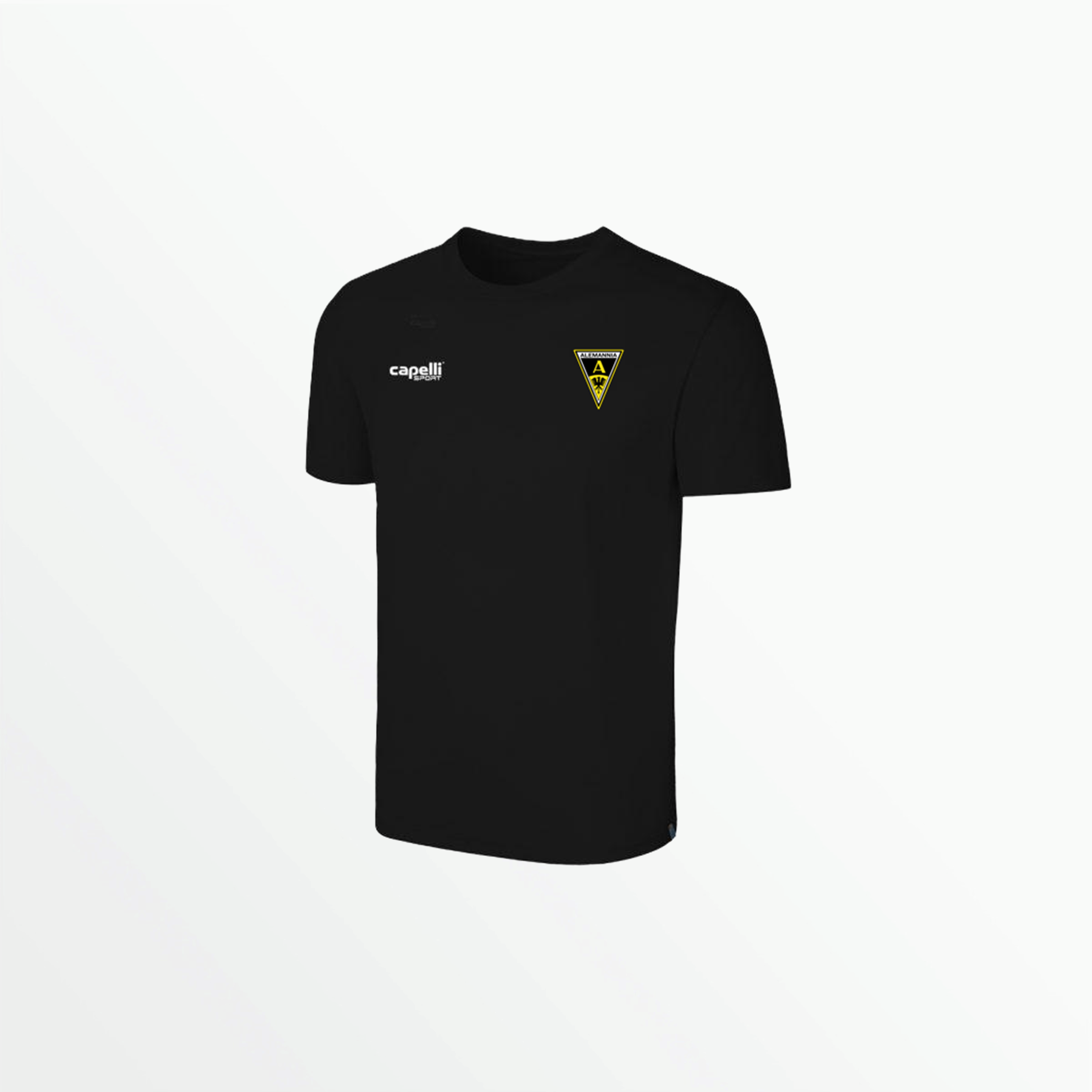 BASICS Short Sleeve Tee w/ Chest Logo — Alemannia Aachen