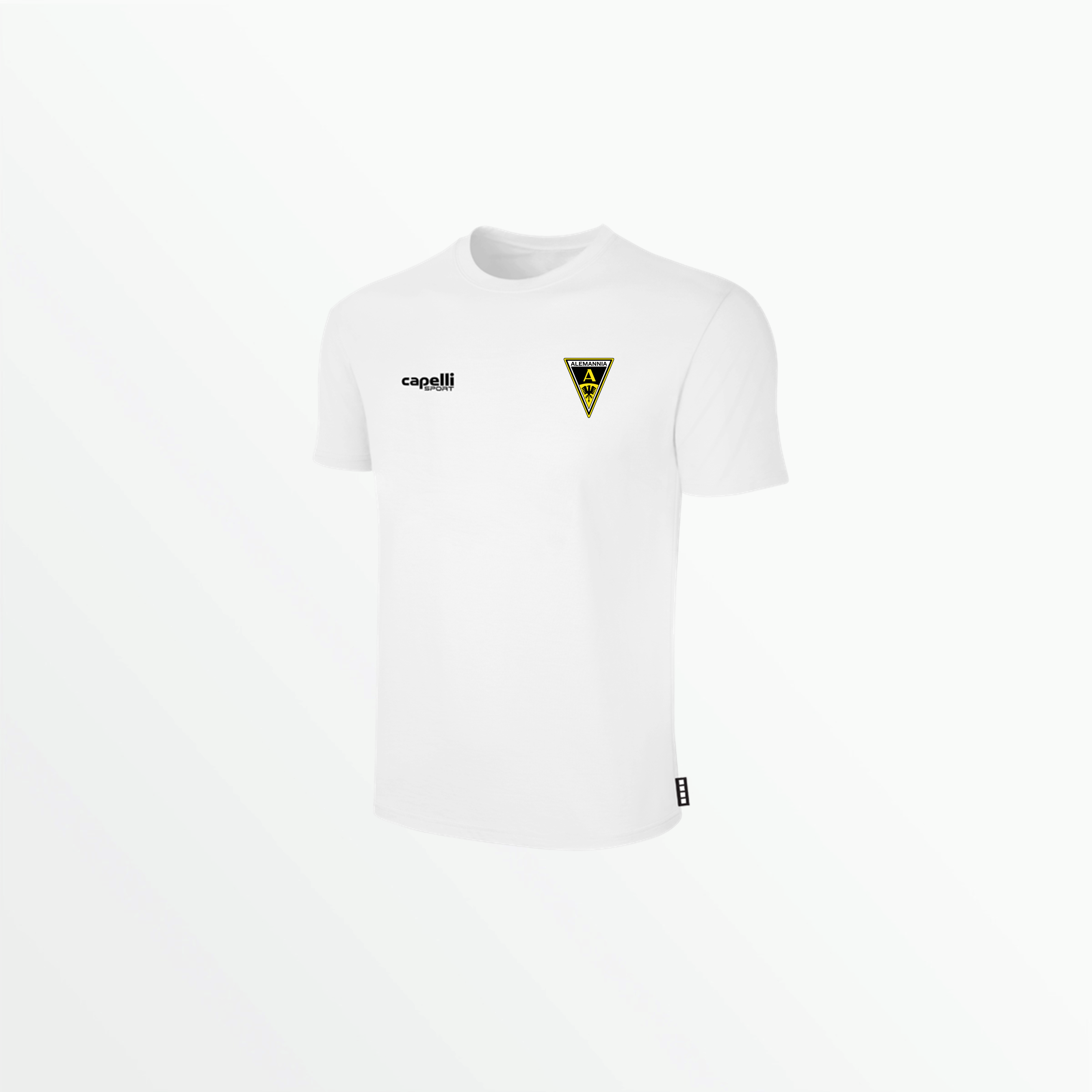 BASICS Short Sleeve Tee w/ Chest Logo — Alemannia Aachen