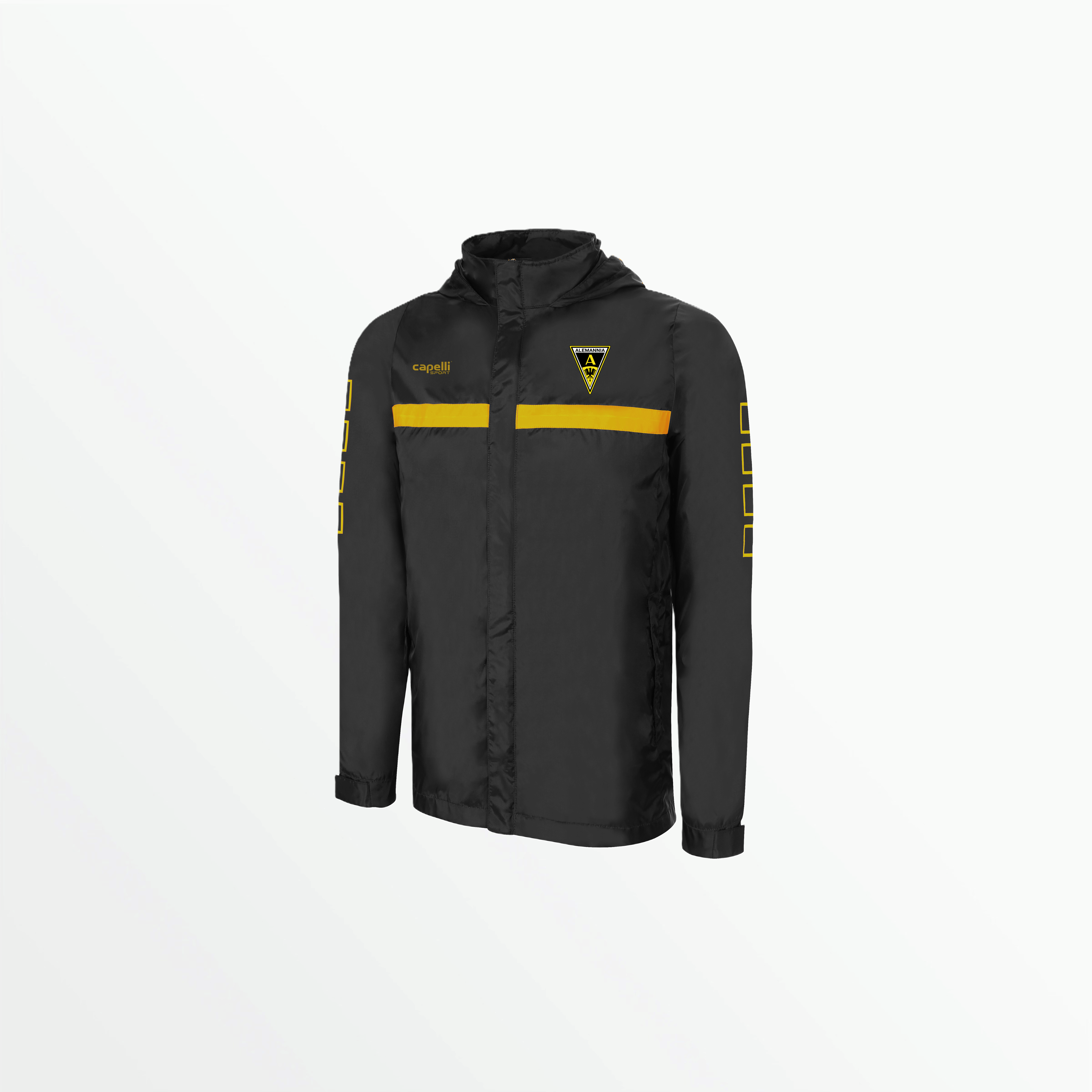 Sparrow Rain Slicker w/ Roll Up Hood - Alemannia Aachen