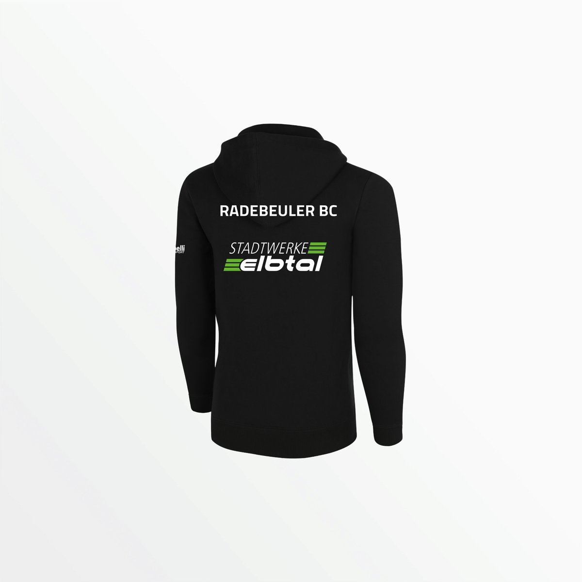BASICS Fleece Pullover Hoodie w/ Sleeve Logo - Radebeuler BC