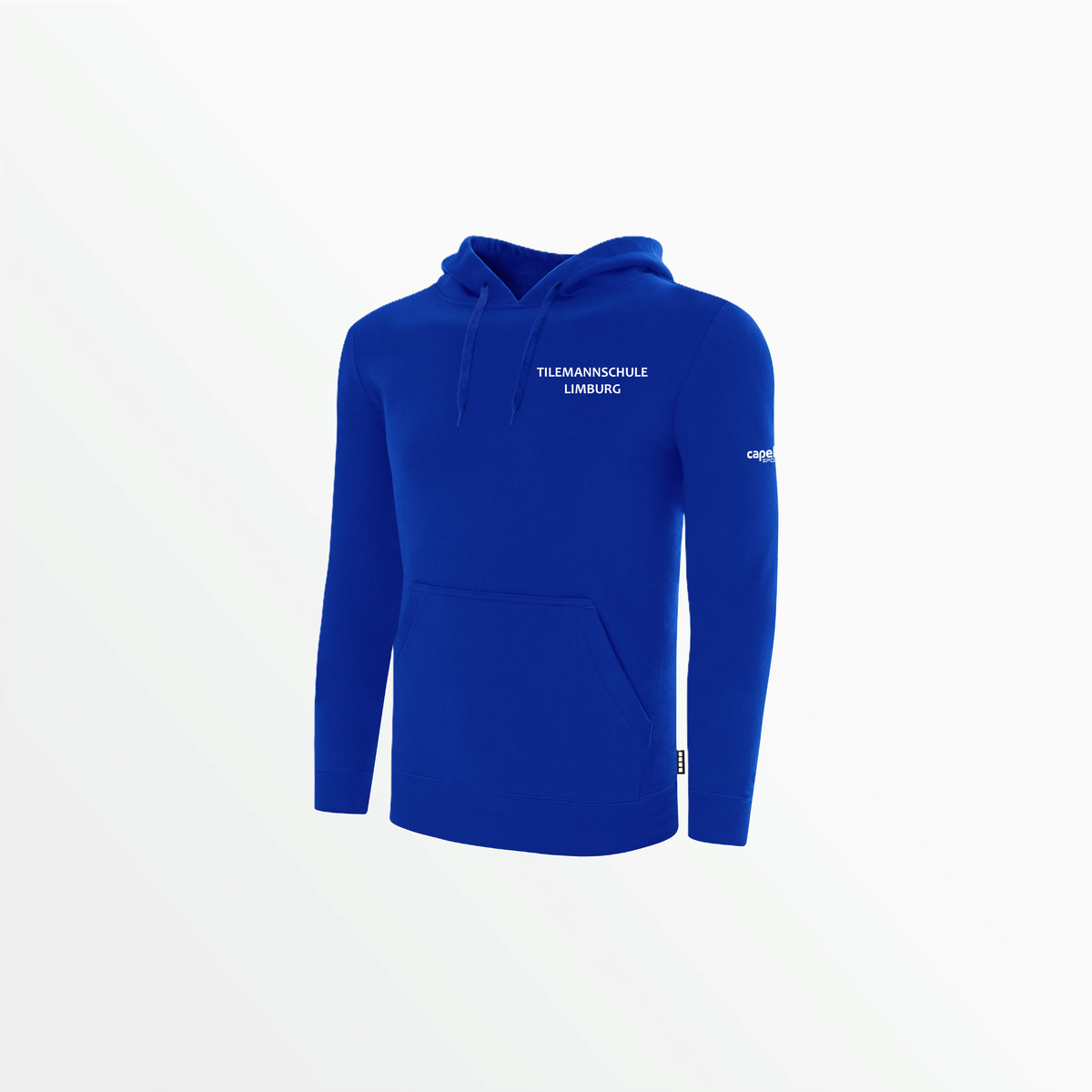 BASICS Fleece Pullover Hoodie w/ Sleeve Logo - Tilemannschule