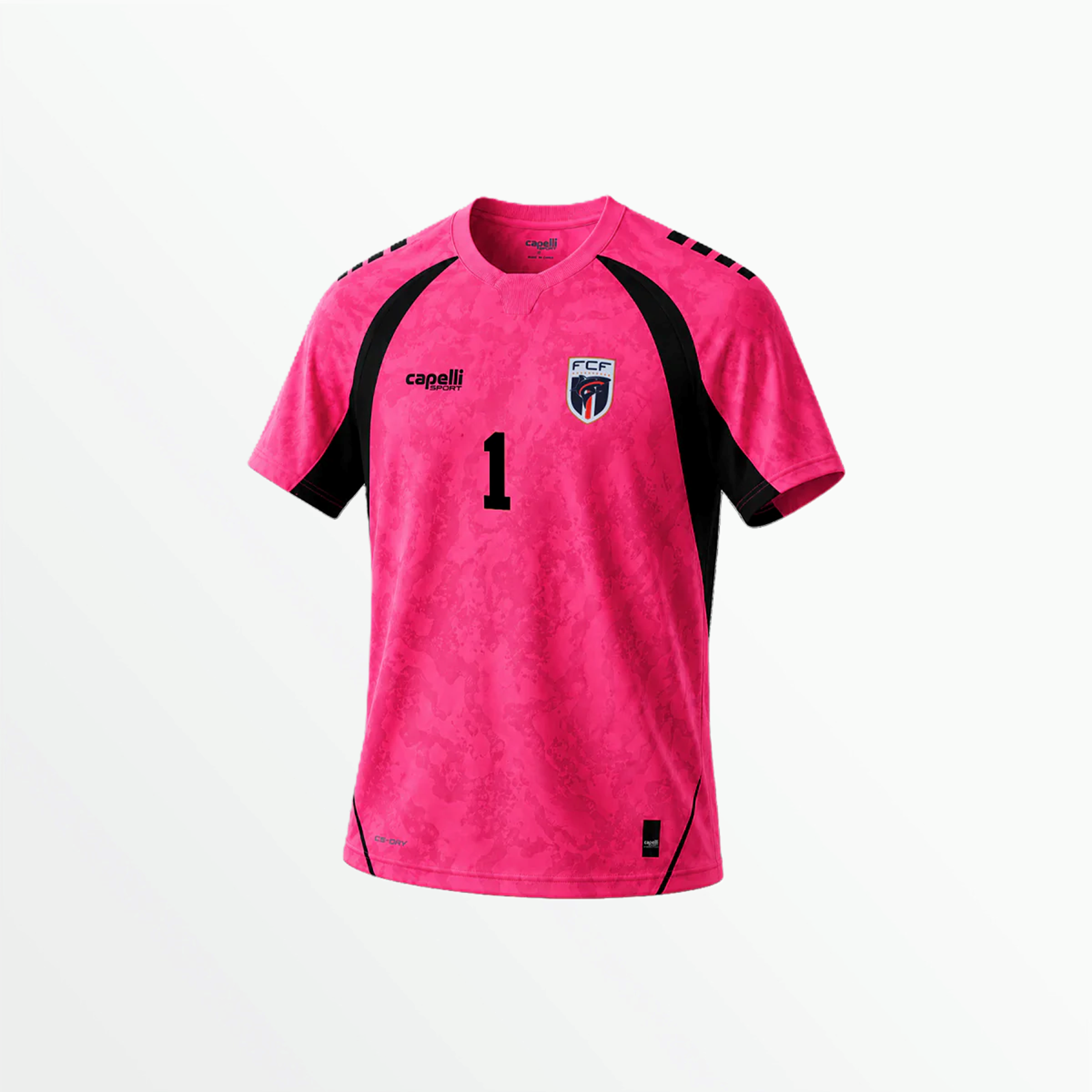 ADULT CABO VERDE 2026 BRIGHT PINK GOALKEEPER REPLICA JERSEY - PRE-ORDER