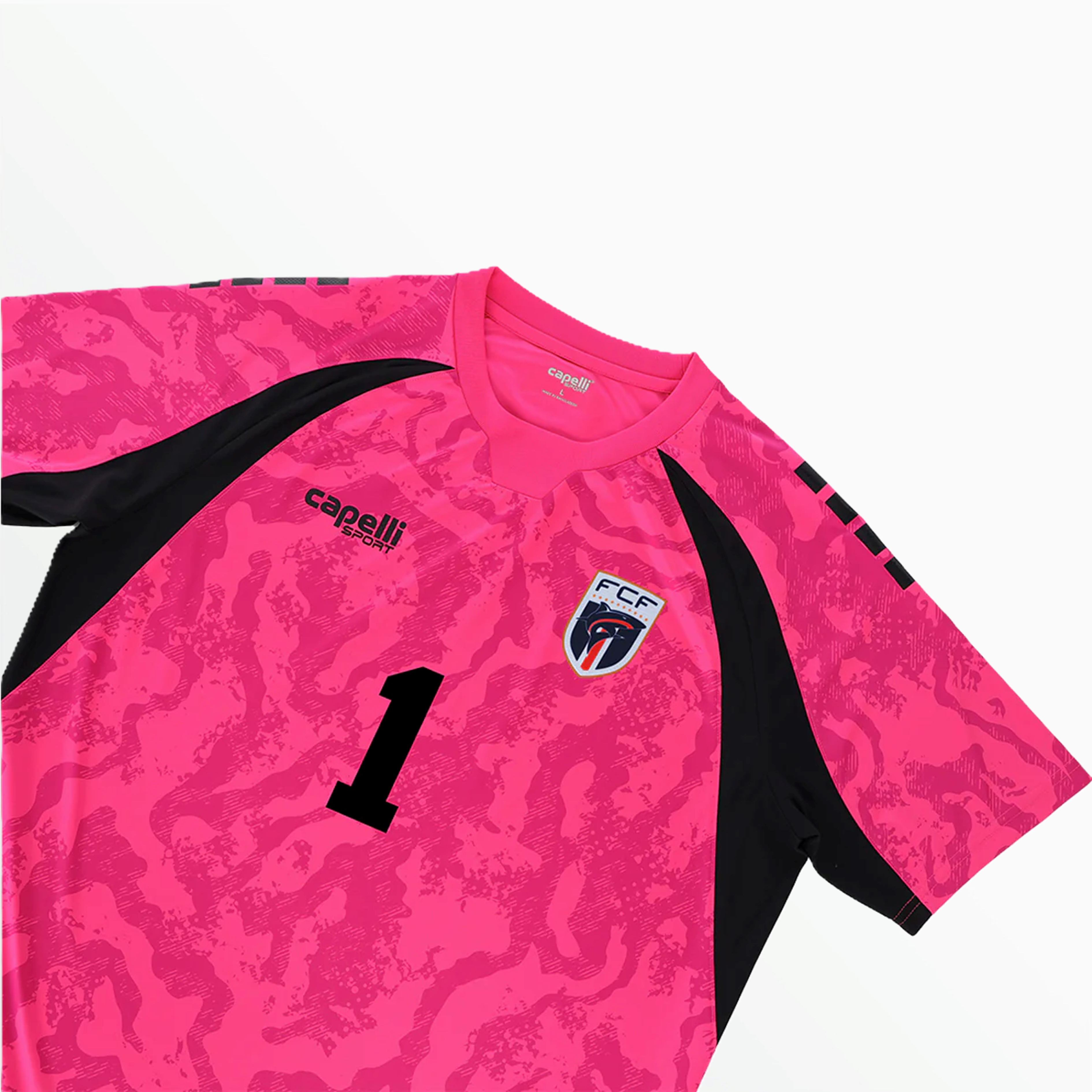 ADULT CABO VERDE 2026 BRIGHT PINK GOALKEEPER REPLICA JERSEY - PRE-ORDER