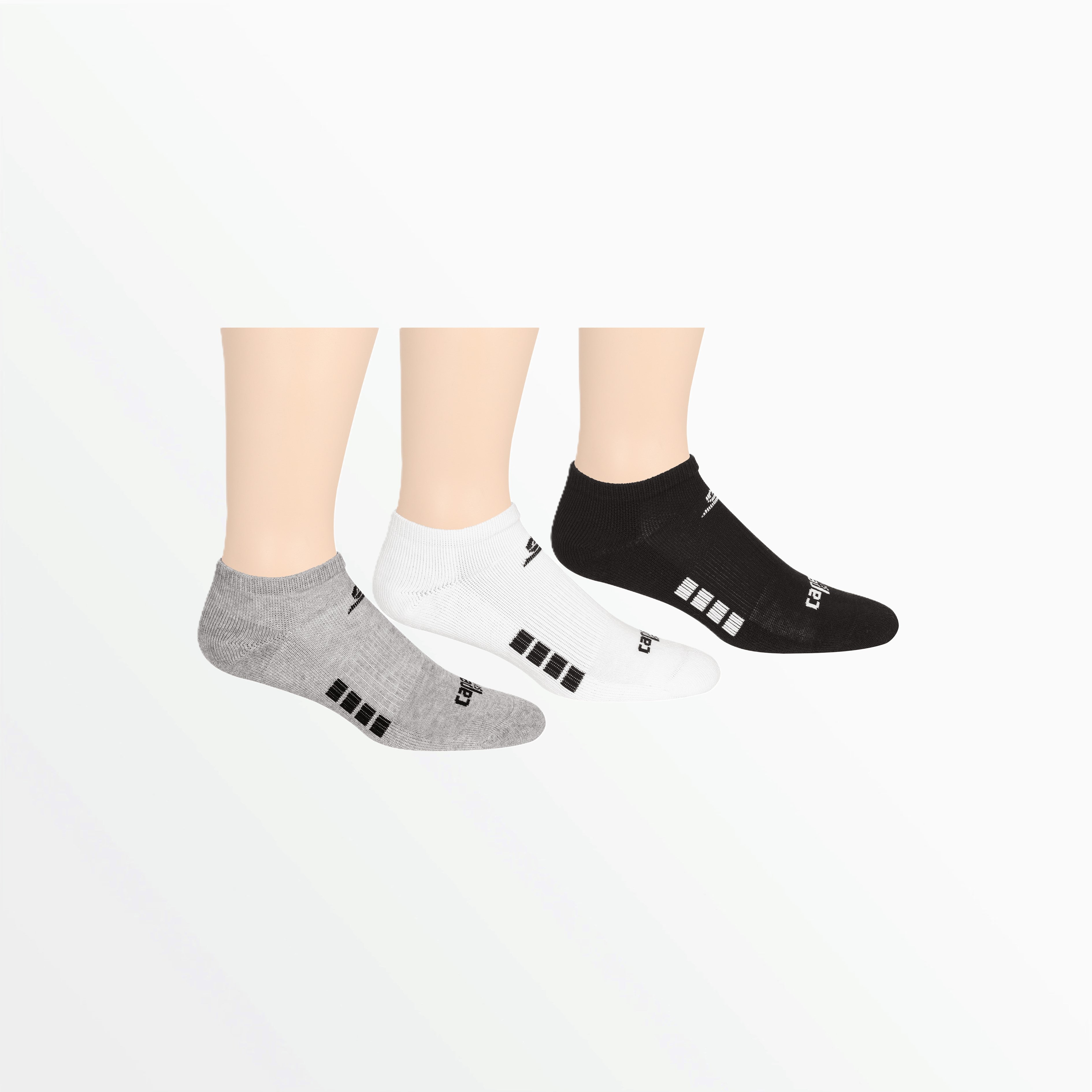 BASICS CUSHIONED COMFORT No Show Socks, 3 pk