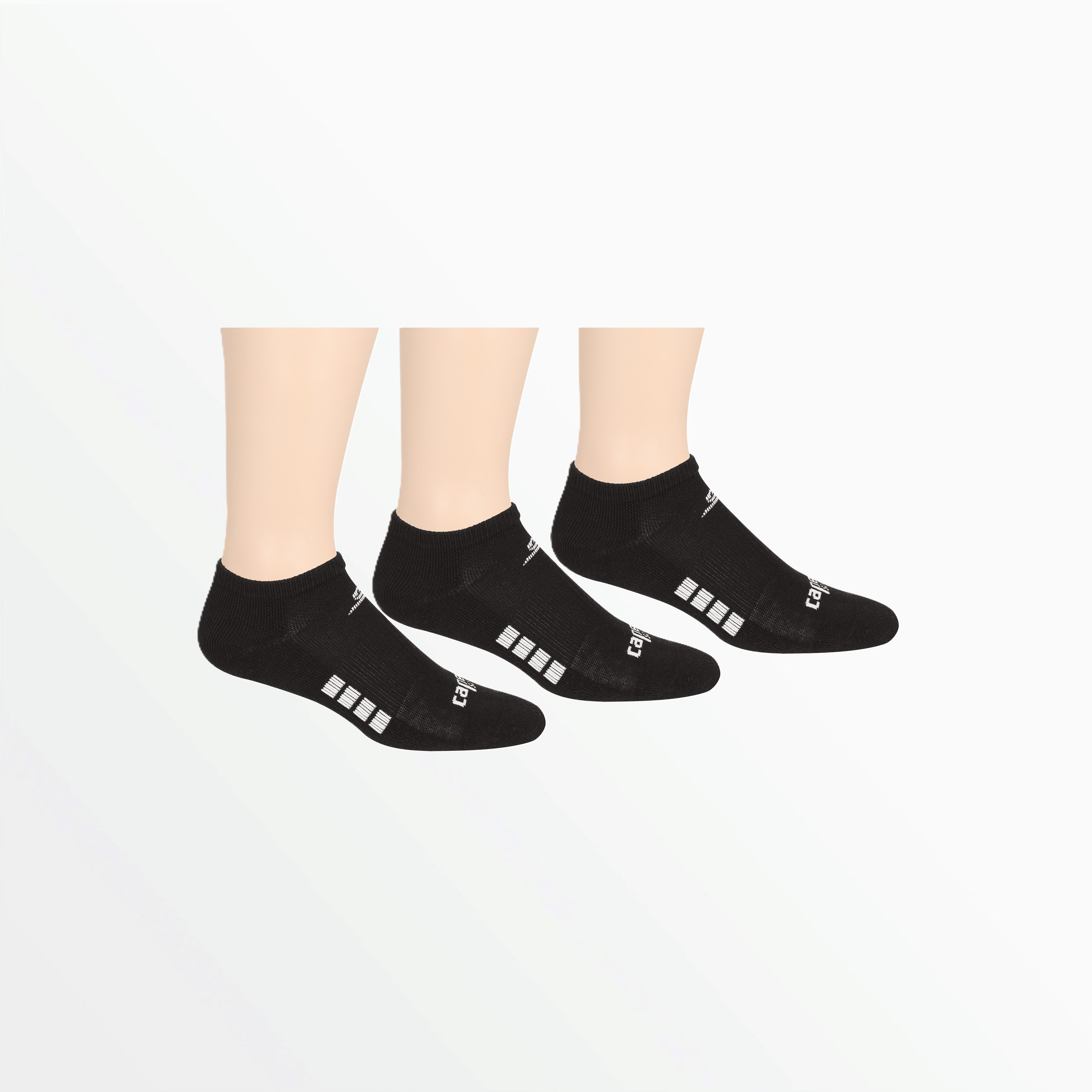 BASICS CUSHIONED COMFORT No Show Socks, 3 pk