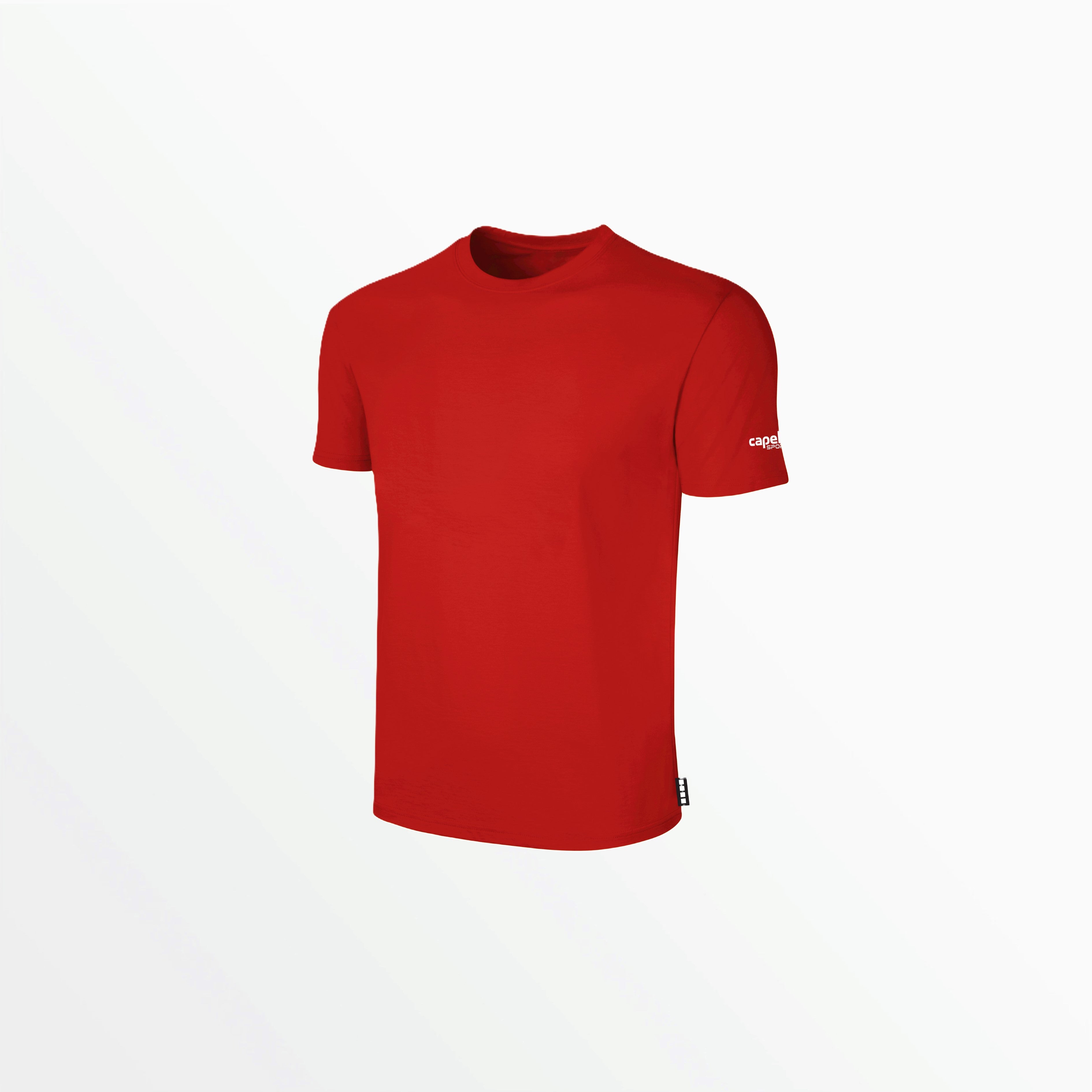 BASICS Short Sleeve Tee with Sleeve Logo